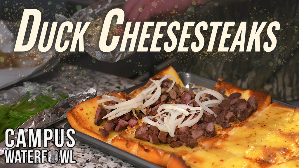 Grilled Duck Cheesesteaks | Perfect Wild Game Meat Recipe